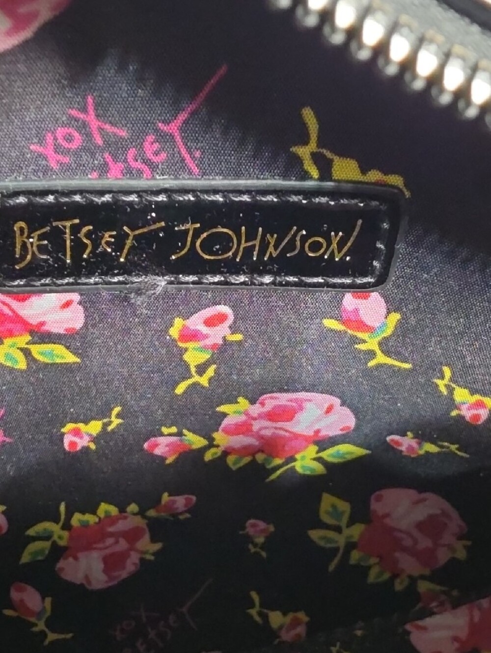 Betsey Johnson Kitsch Halloween Glampire Crossbody Bag – Vampire Lips & Fangs - Picture 11 of 11